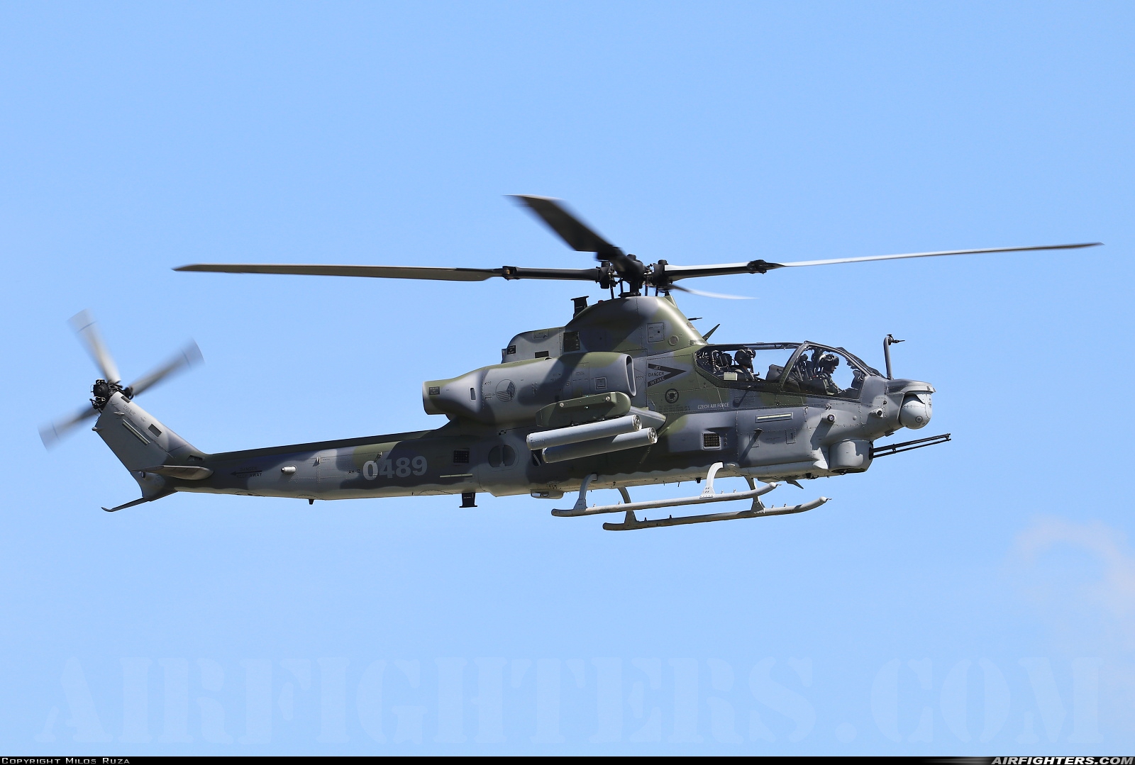 Czech Republic - Air Force Bell AH-1Z Viper 0489 at Namest nad Oslavou (LKNA), Czech Republic
