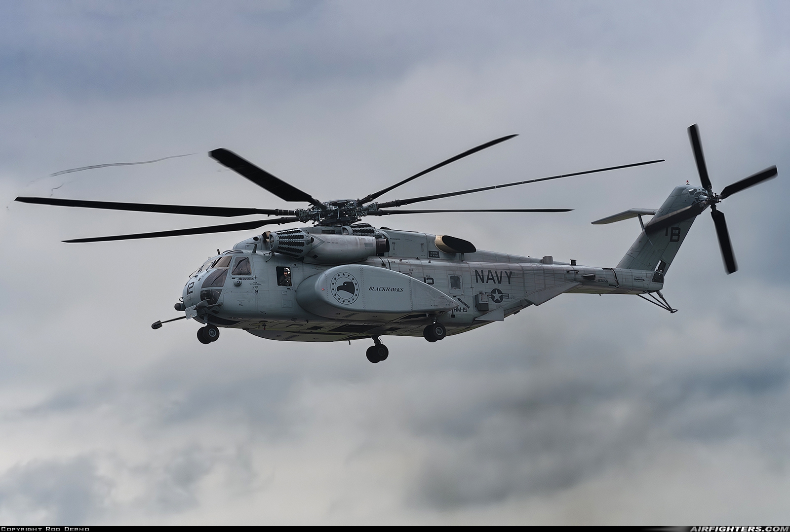 USA - Navy Sikorsky MH-53E Sea Dragon (S-65E) 163055 at London (YXU / CYXU), Canada