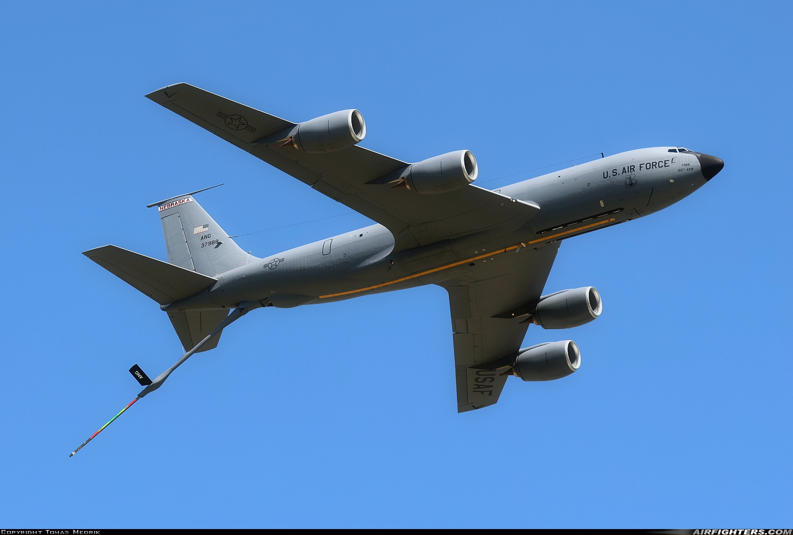 USA - Air Force Boeing KC-135R Stratotanker (717-148) 63-7988 at Namest nad Oslavou (LKNA), Czech Republic