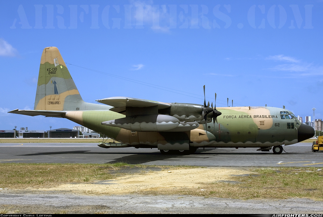 Brazil - Air Force Lockheed KC-130H Hercules (L-382) 2462 at Recife - Guararapes (REC / SBRF), Brazil