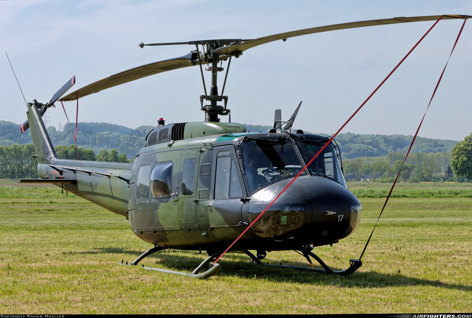 Private Bell UH-1D Iroquois (205) SP-YHH at Bohmte-Bad Essen (EDXD), Germany