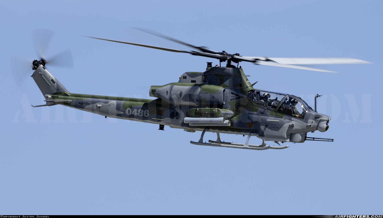 Czech Republic - Air Force Bell AH-1Z Viper 0486 at Namest nad Oslavou (LKNA), Czech Republic