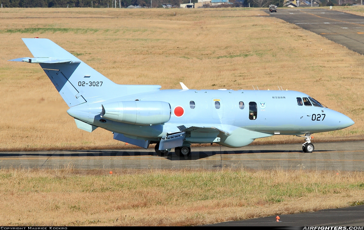 Japan - Air Force Hawker Siddeley U-125A (HS-125-800) 02-3027 at Hyakuri (RJAH), Japan