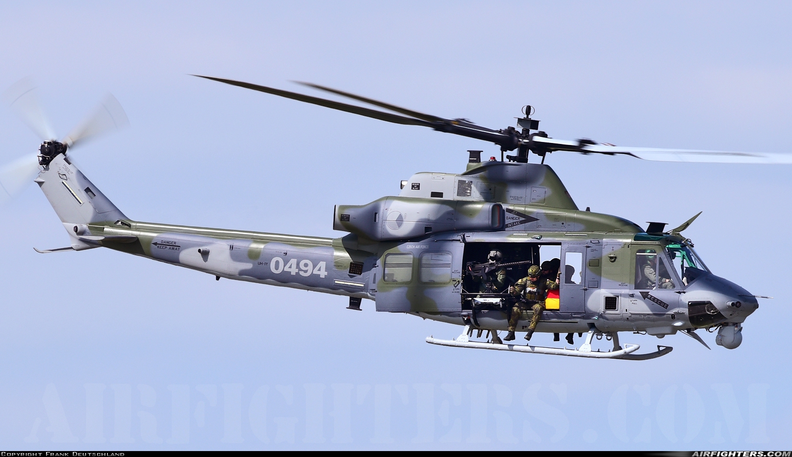 Czech Republic - Air Force Bell UH-1Y Venom 0494 at Namest nad Oslavou (LKNA), Czech Republic