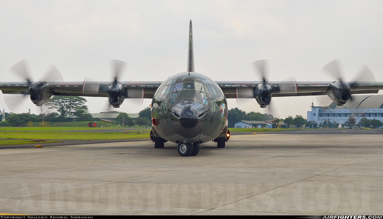 Indonesia - Air Force Lockheed C-130H-30 Hercules (L-382) A-1319 at Jakarta - Halim Perdanakusumah (HLP / WIHH), Indonesia