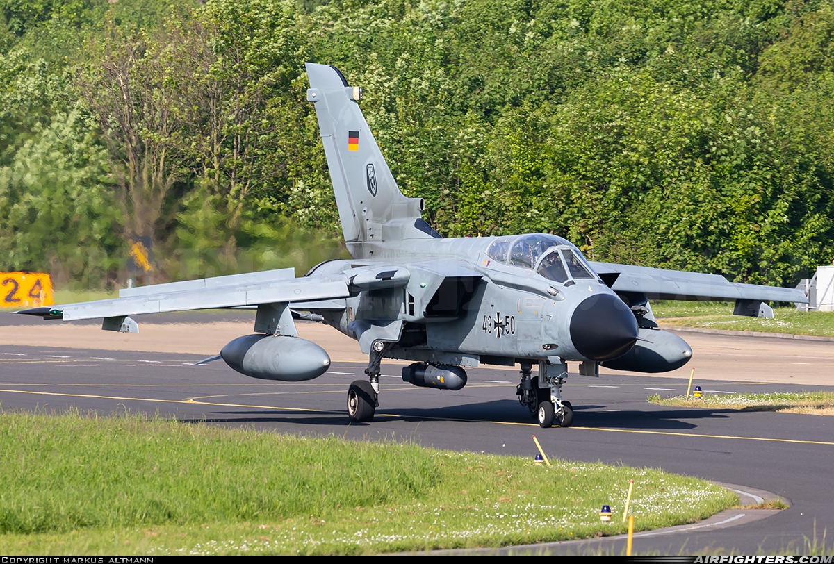 Germany - Air Force Panavia Tornado IDS 43+50 at Norvenich (ETNN), Germany
