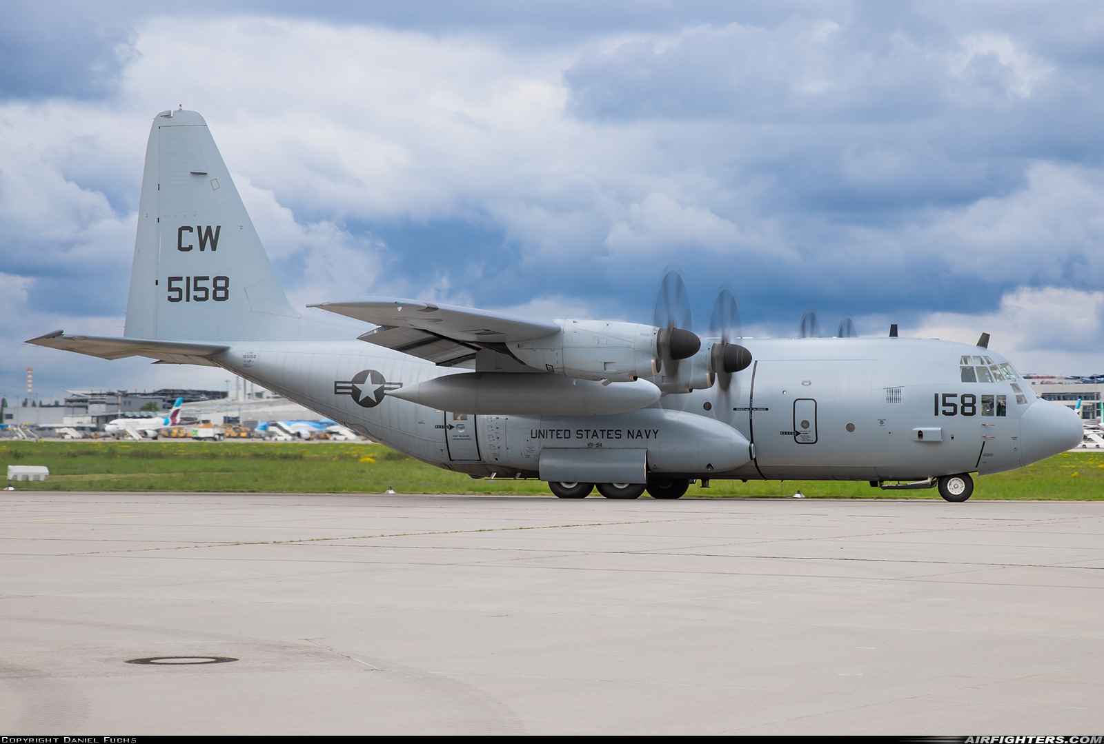 USA - Navy Lockheed C-130T Hercules (L-382) 165158 at Stuttgart (- Echterdingen) (STR / EDDS), Germany
