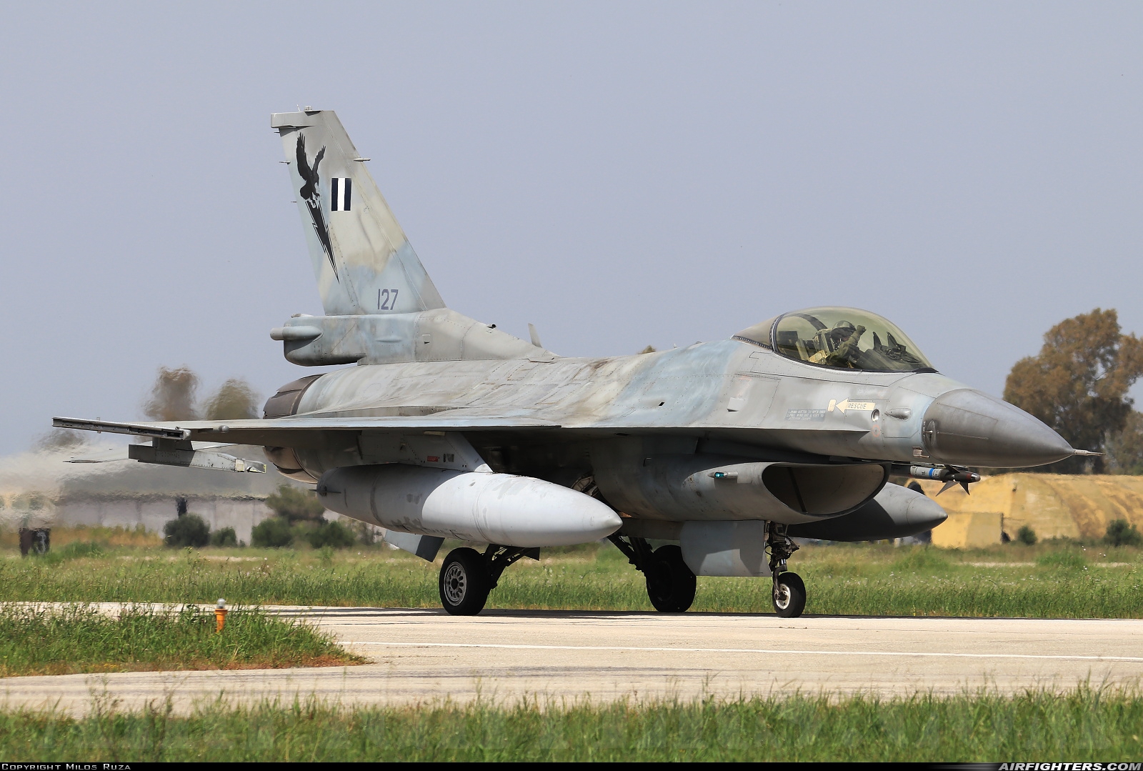 Greece - Air Force General Dynamics F-16C Fighting Falcon 127 at Andravida (Pyrgos -) (PYR / LGAD), Greece