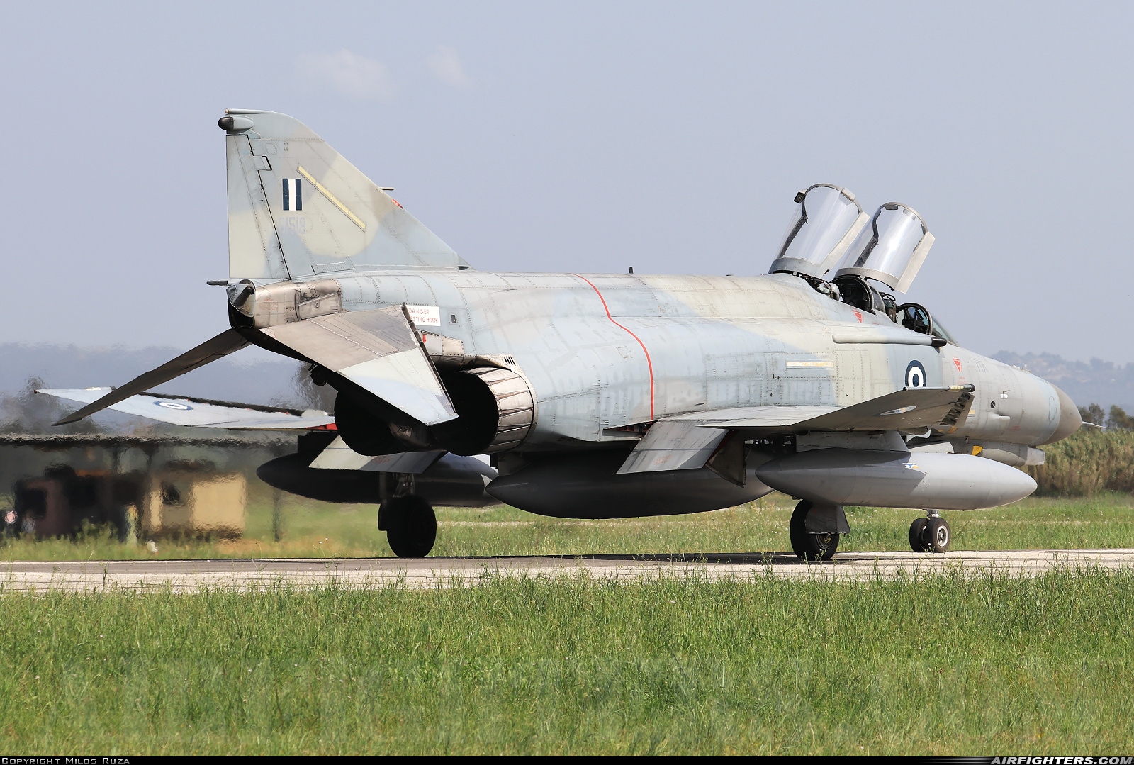 Greece - Air Force McDonnell Douglas F-4E AUP Phantom II 01518 at Andravida (Pyrgos -) (PYR / LGAD), Greece