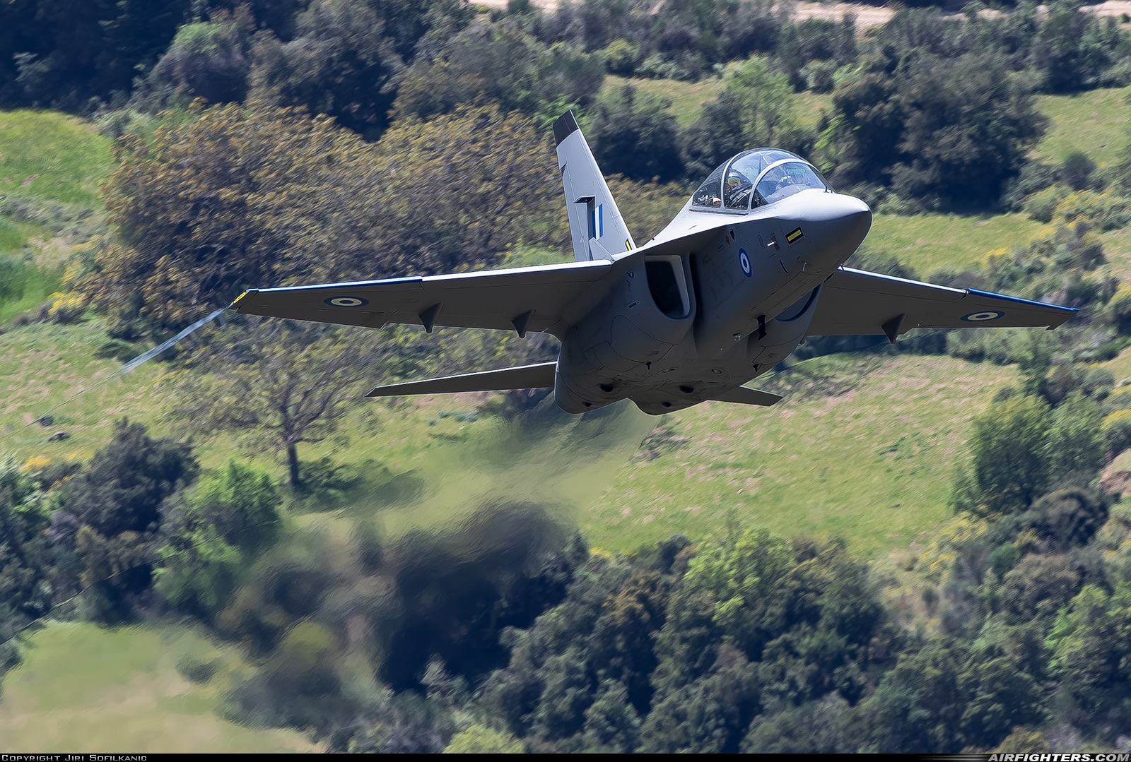 Greece - Air Force Alenia Aermacchi M-346 Silver Hawk 253 at Off-Airport - Vouraikos Canyon, Greece