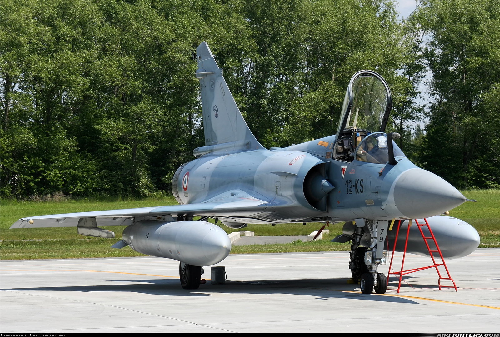 France - Air Force Dassault Mirage 2000C 79 at Caslav (LKCV), Czech Republic