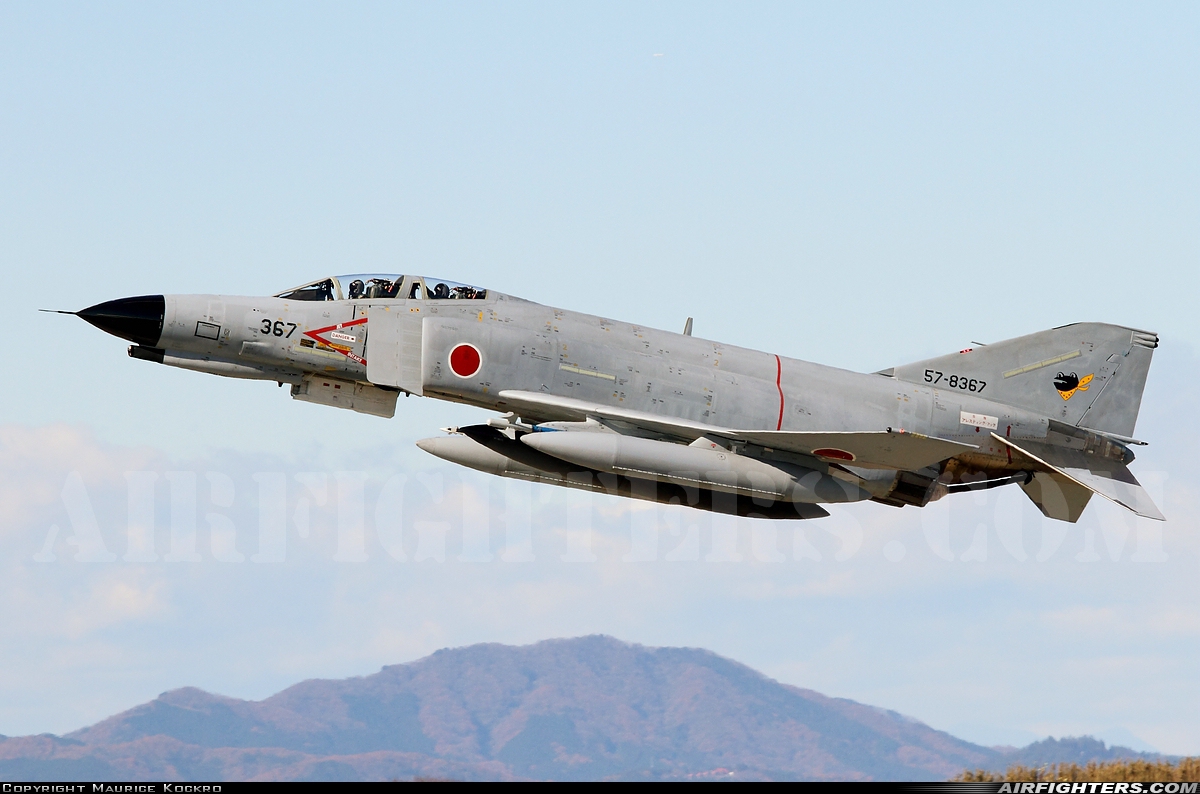Japan - Air Force McDonnell Douglas F-4EJ-KAI Phantom II 57-8367 at Hyakuri (RJAH), Japan