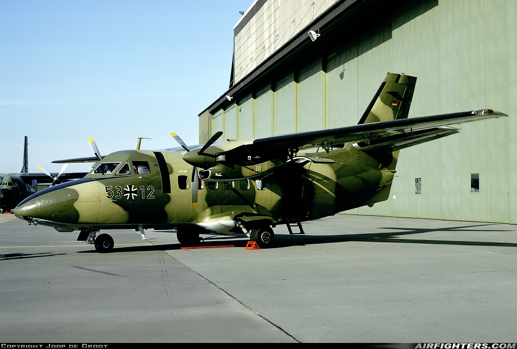 Germany - Air Force LET L-410UVP-T 53+12 at Hohn (ETNH), Germany