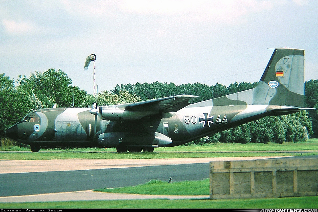 Germany - Air Force Transport Allianz C-160D 50+44 at Leeuwarden (LWR / EHLW), Netherlands