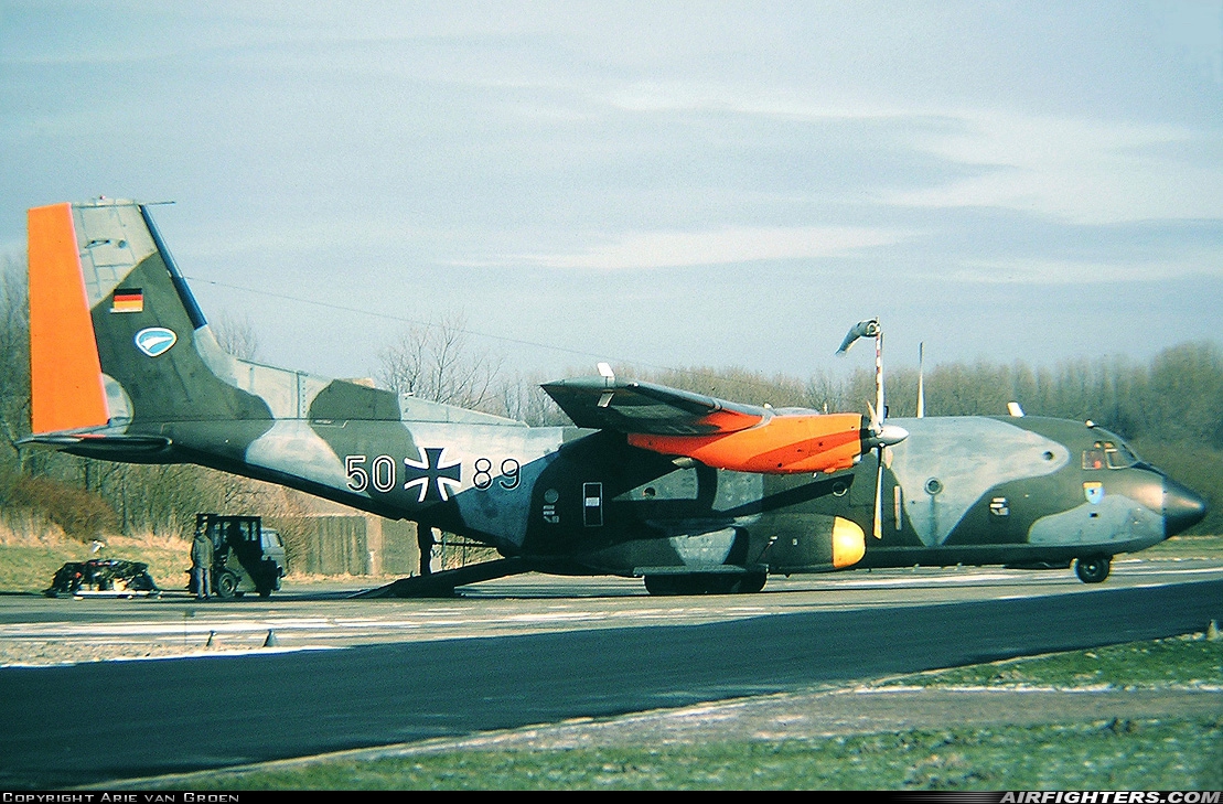 Germany - Air Force Transport Allianz C-160D 50+89 at Leeuwarden (LWR / EHLW), Netherlands