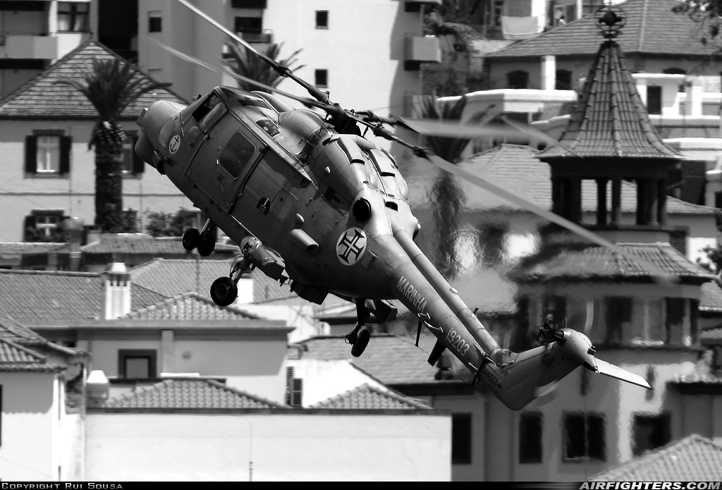 Portugal - Navy Westland WG-13 Lynx Mk95 19203 at Off-Airport - Funchal Harbour, Madeira, Portugal