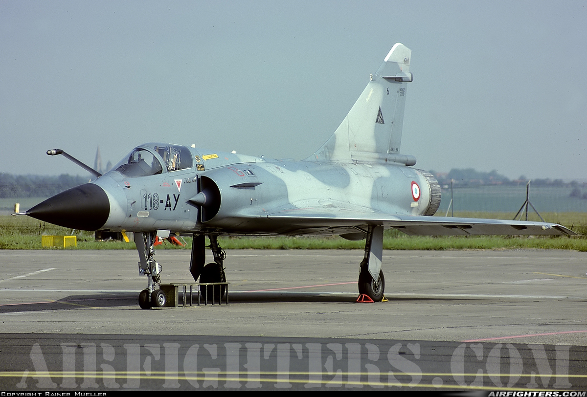 France - Air Force Dassault Mirage 2000C 6 at Cambrai - Epinoy (LFQI), France