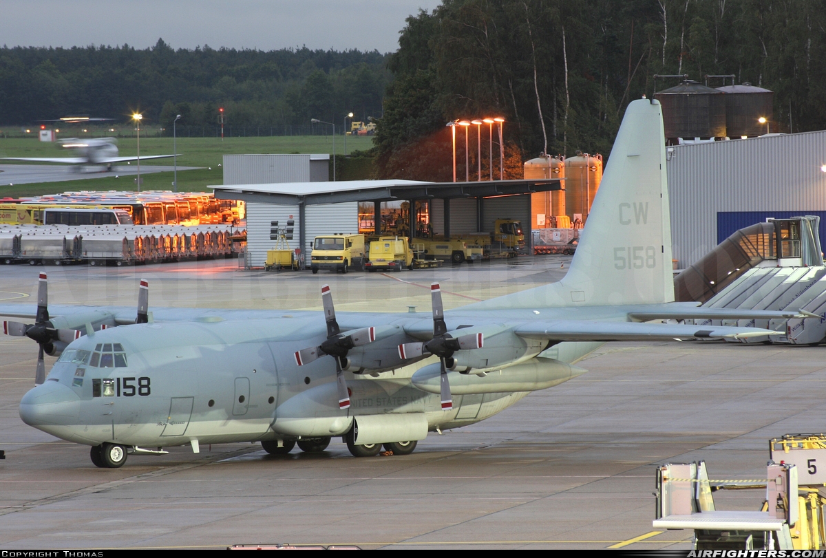 USA - Navy Lockheed C-130T Hercules (L-382) 165158 at Nuremberg (NUE / EDDN), Germany