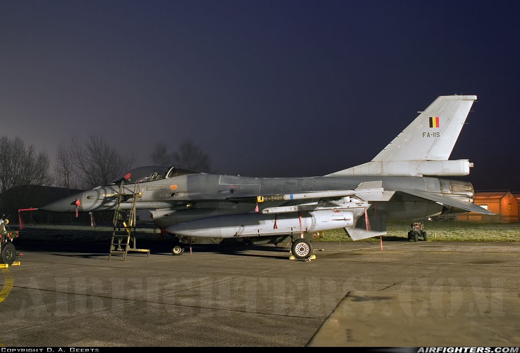 Belgium - Air Force General Dynamics F-16AM Fighting Falcon FA-119 at Beauvechain (EBBE), Belgium