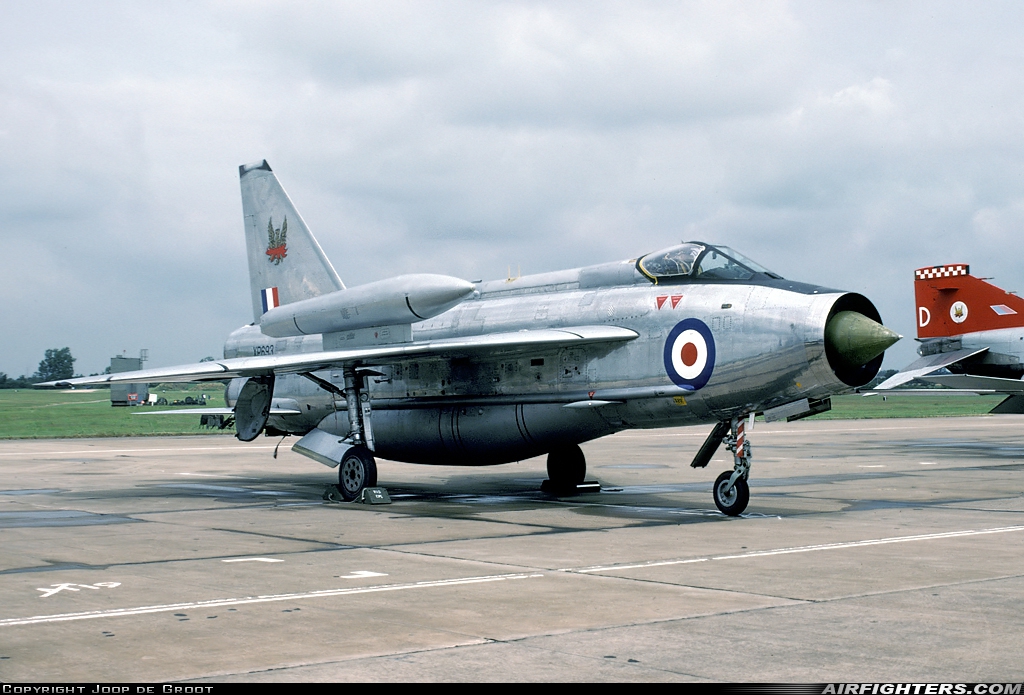 UK - Air Force English Electric Lightning F6 XP693 at Wattisham (EGUW), UK