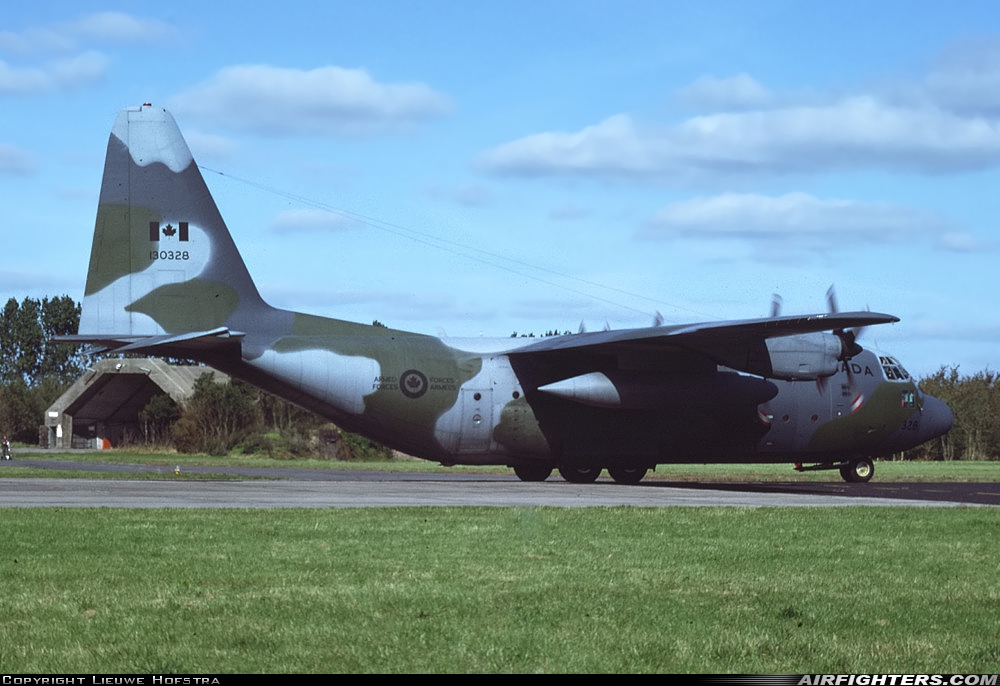 Canada - Air Force Lockheed CC-130E Hercules (L-382) 130328 at Leeuwarden (LWR / EHLW), Netherlands