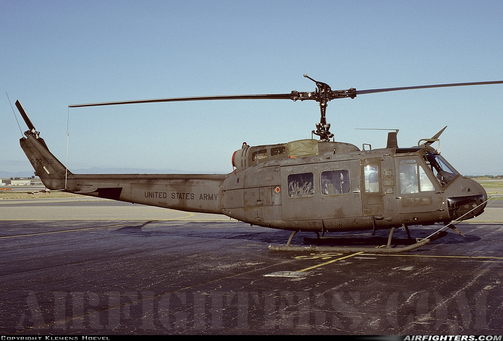 USA - Army Bell UH-1H Iroquois (205) 74-22459 at Boise - Air Terminal / Gowen Field (Municipal) (BOI / KBOI), USA