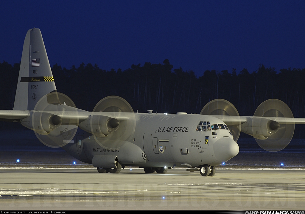 USA - Air Force Lockheed Martin C-130J Hercules (L-382) 98-1357 at Nuremberg (NUE / EDDN), Germany
