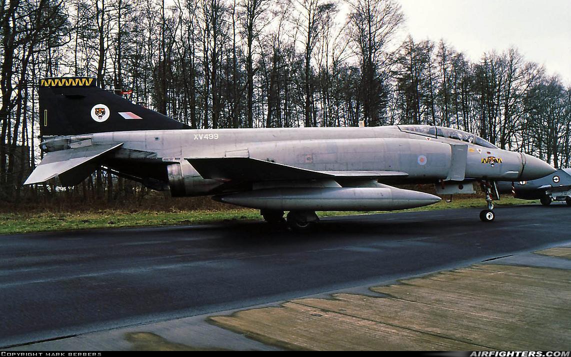 UK - Air Force McDonnell Douglas Phantom FGR2 (F-4M) XV499 at Enschede - Twenthe (ENS / EHTW), Netherlands