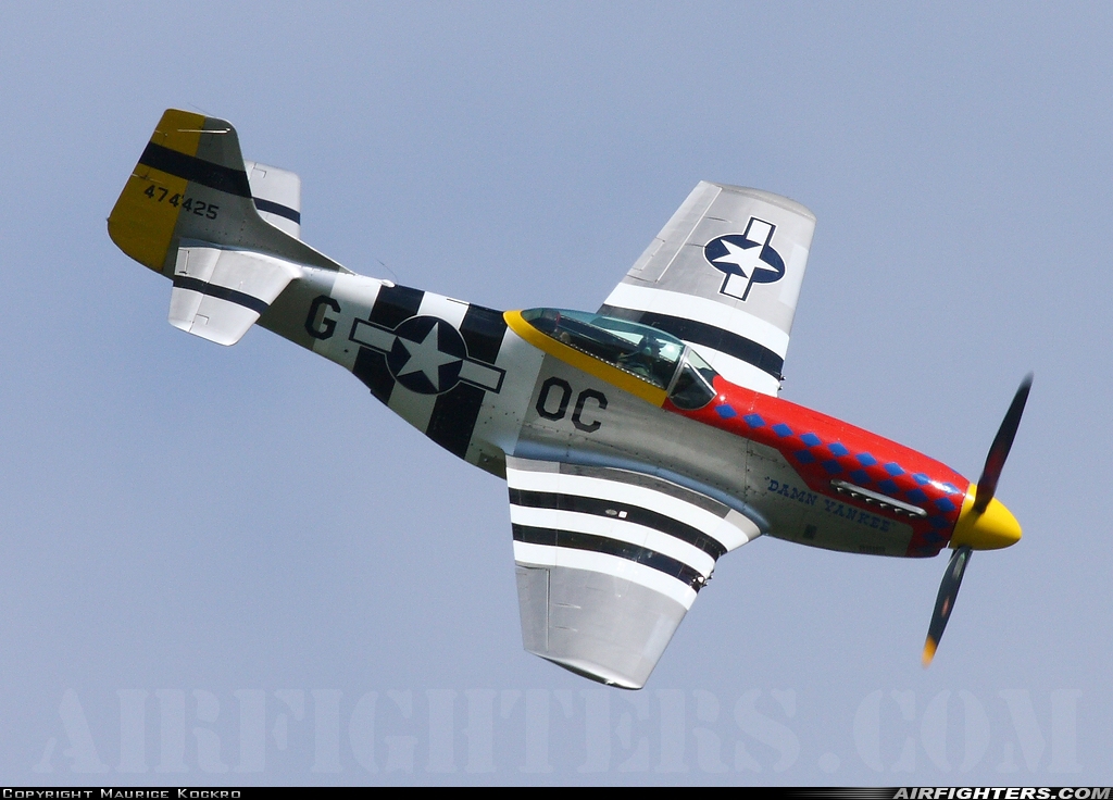 Private North American P-51D Mustang PH-PSI at Leeuwarden (LWR / EHLW), Netherlands