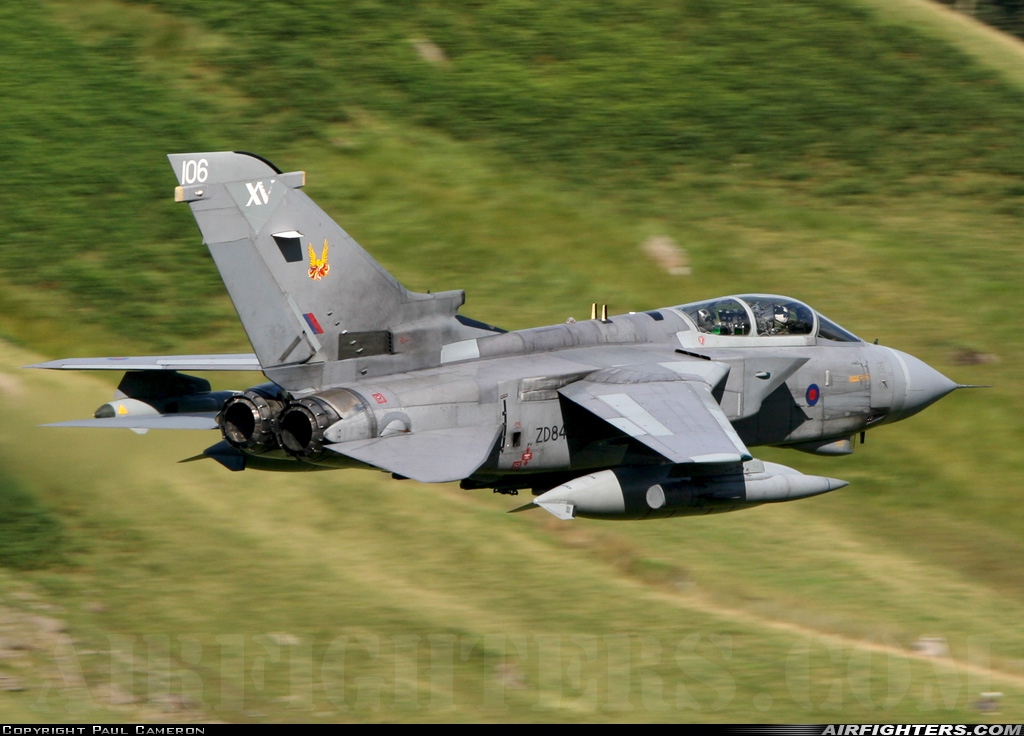 UK - Air Force Panavia Tornado GR4 ZD843 at Off-Airport - Cumbria, UK
