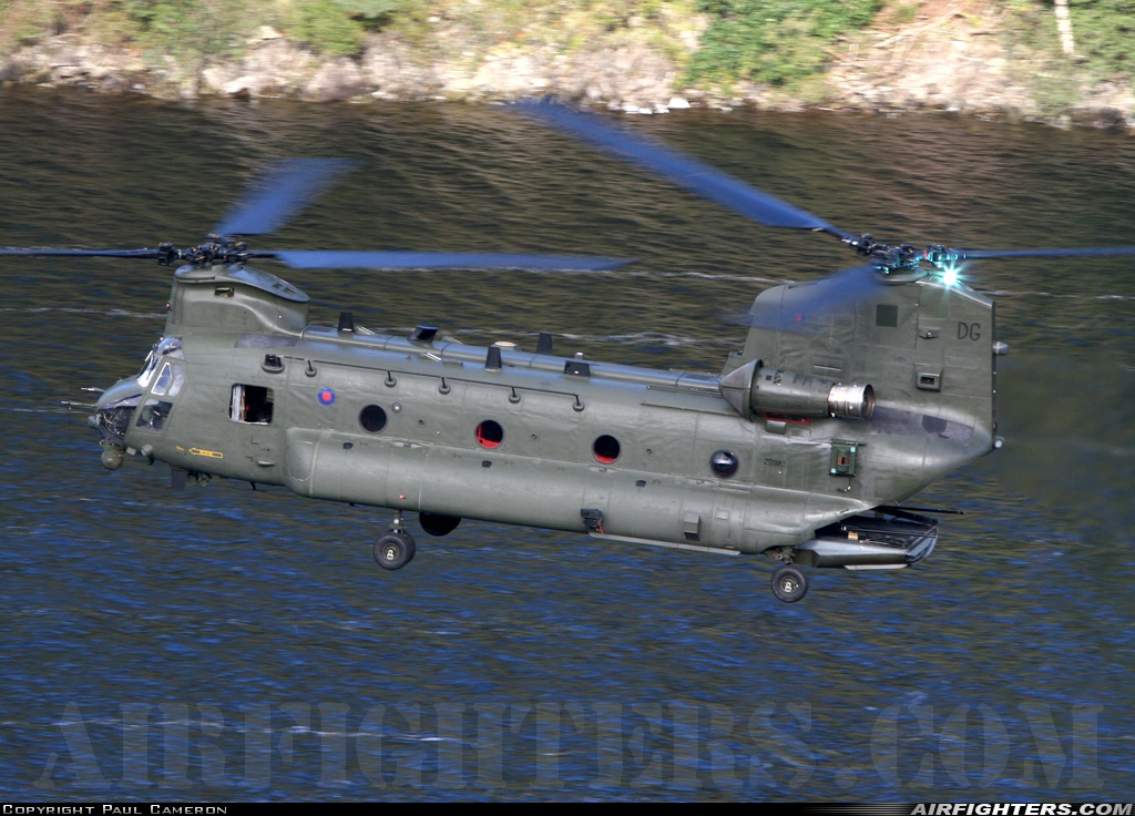 UK - Air Force Boeing Vertol Chinook HC2 (CH-47D) ZD983 at Off-Airport - Cumbria, UK
