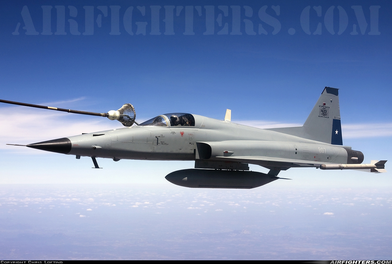 Chile - Air Force Northrop F-5E Tiger III 807 at In Flight, Brazil