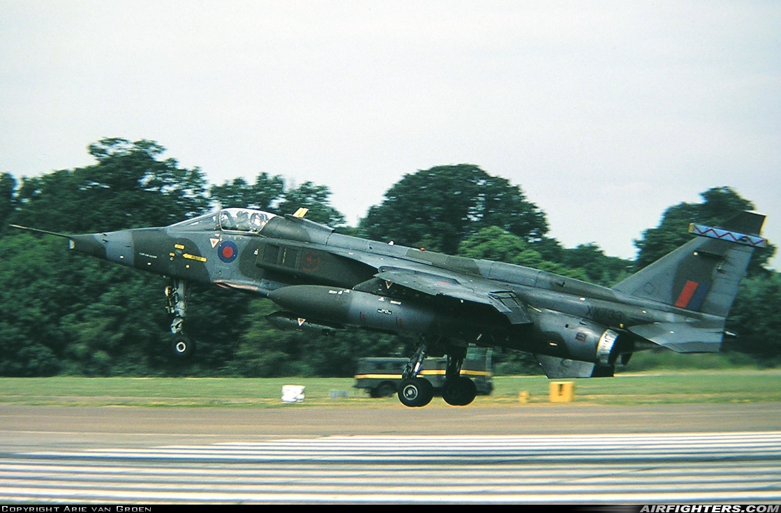 UK - Air Force Sepecat Jaguar GR1A XX733 at Coltishall (CLF / EGYC), UK