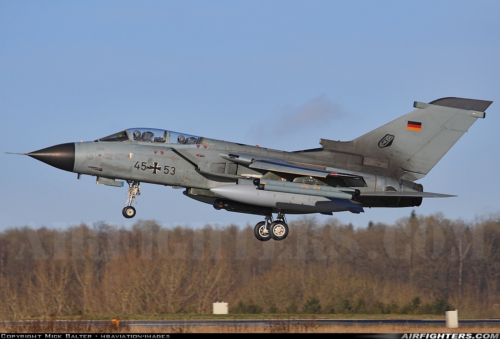 Germany - Air Force Panavia Tornado IDS 45+53 at Florennes (EBFS), Belgium