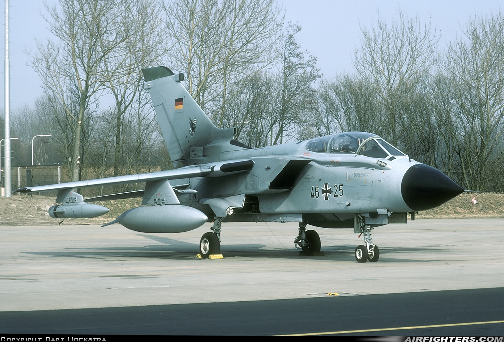 Germany - Air Force Panavia Tornado ECR 46+25 at Leeuwarden (LWR / EHLW), Netherlands