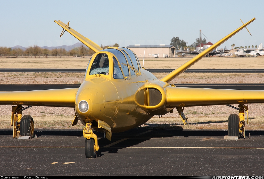 Private Fouga CM-170 Magister N383FM at Marana (Tucson) - Northwest Regional (Avra Valley) (AVW / AVQ), USA