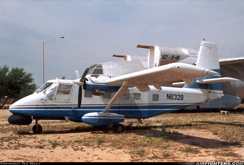 USA - Customs Government Aircraft Factories N22S Searchmaster N6328 at Tucson - Pima Air and Space Museum, USA