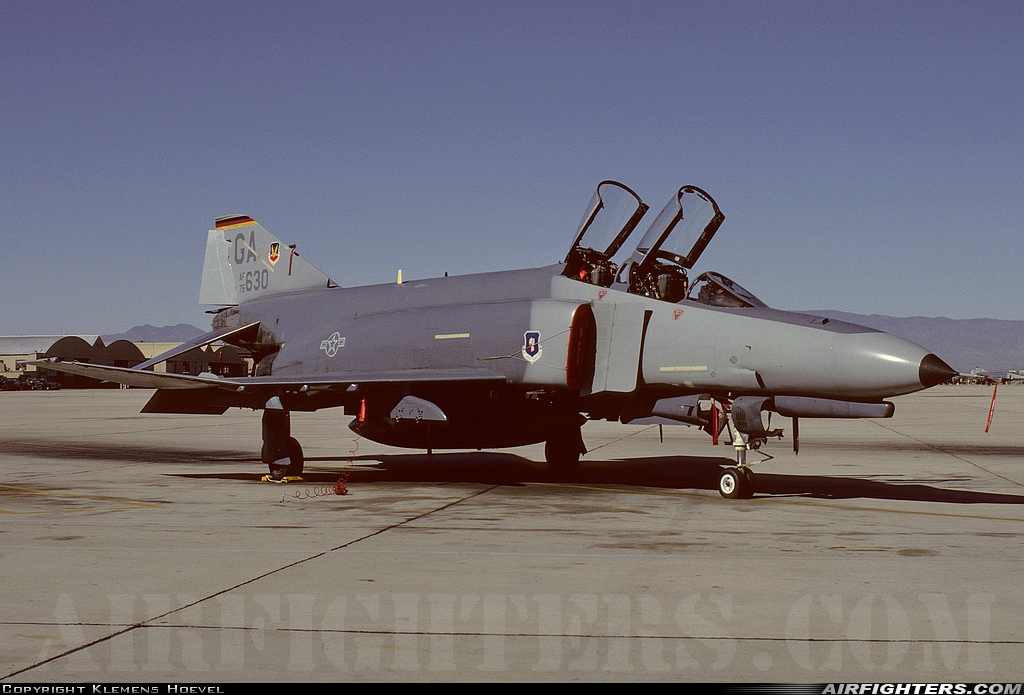 USA - Air Force McDonnell Douglas F-4E Phantom II 75-0630 at Victorville - Southern California Logistics (Int.) (George AFB) (VCV), USA