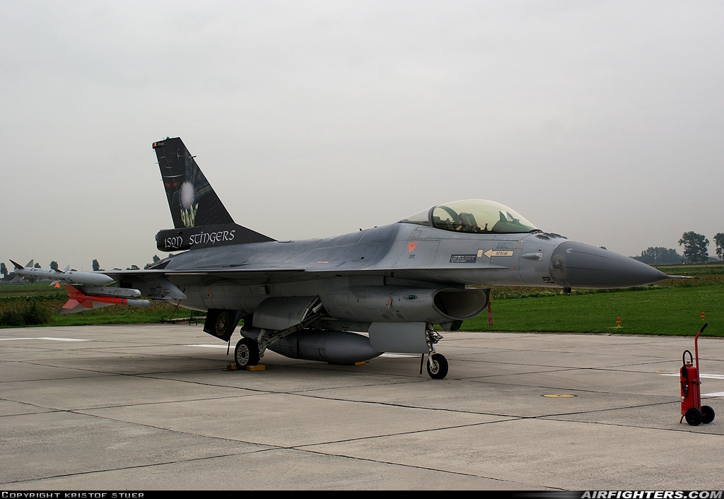 Belgium - Air Force General Dynamics F-16AM Fighting Falcon FA-121 at Koksijde (EBFN), Belgium