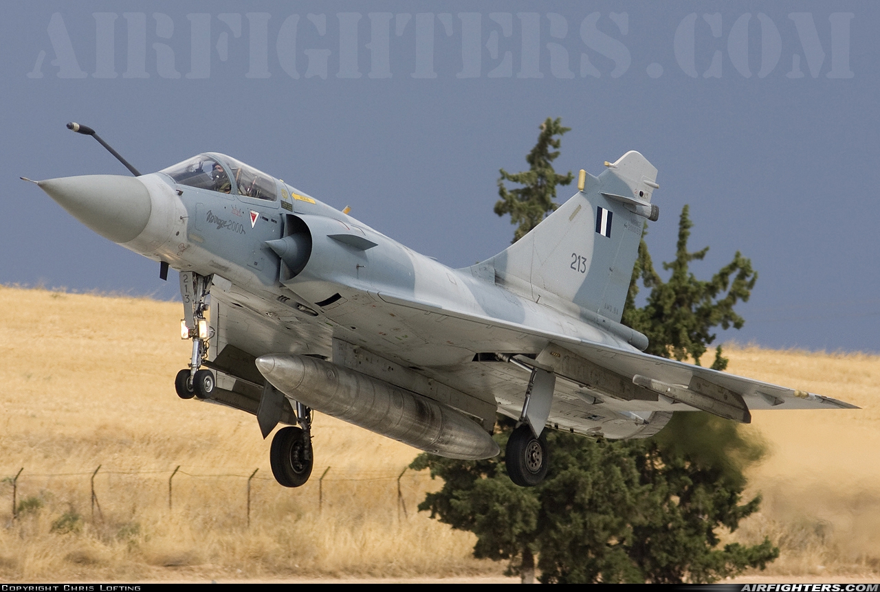 Greece - Air Force Dassault Mirage 2000EG 233 at Tanagra (LGTG), Greece