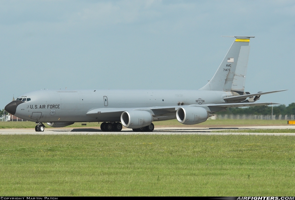USA - Air Force Boeing KC-135R Stratotanker (717-148) 57-1473 at Mildenhall (MHZ / GXH / EGUN), UK