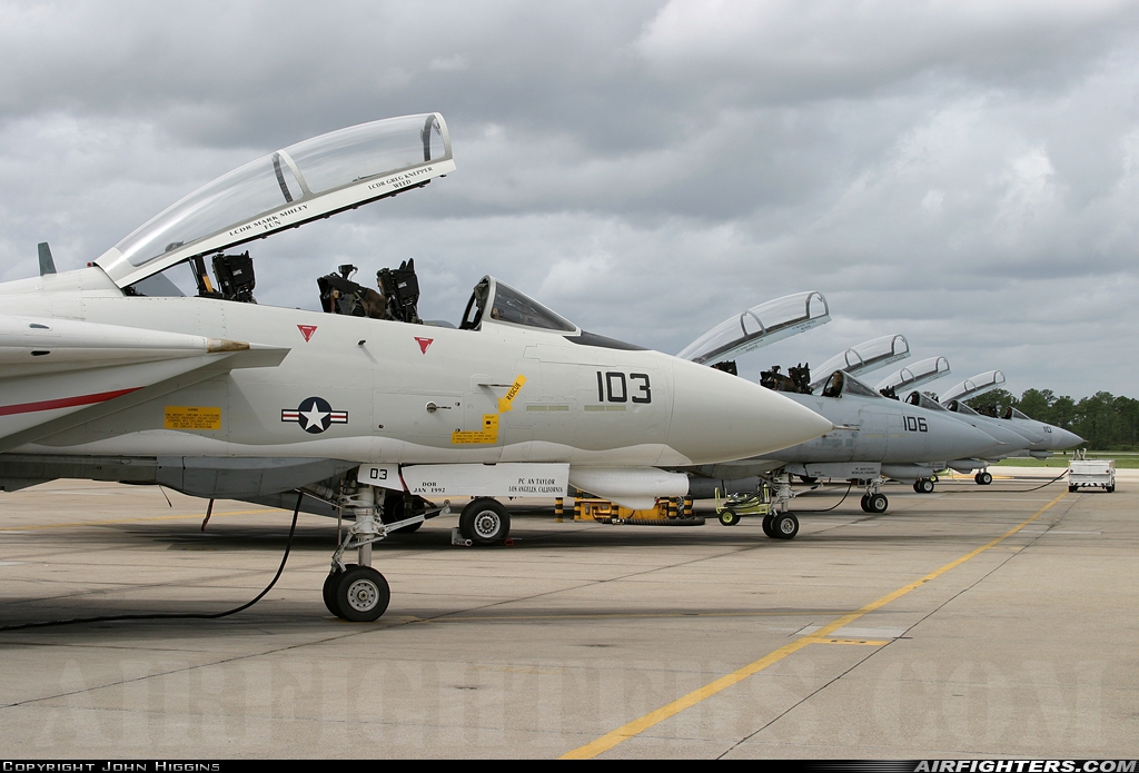 USA - Navy Grumman F-14D Tomcat 164350 at Virginia Beach - Oceana NAS / Apollo Soucek Field (NTU / KNTU), USA