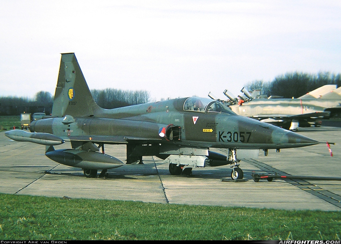 Netherlands - Air Force Canadair NF-5A (CL-226) K-3057 at Leeuwarden (LWR / EHLW), Netherlands