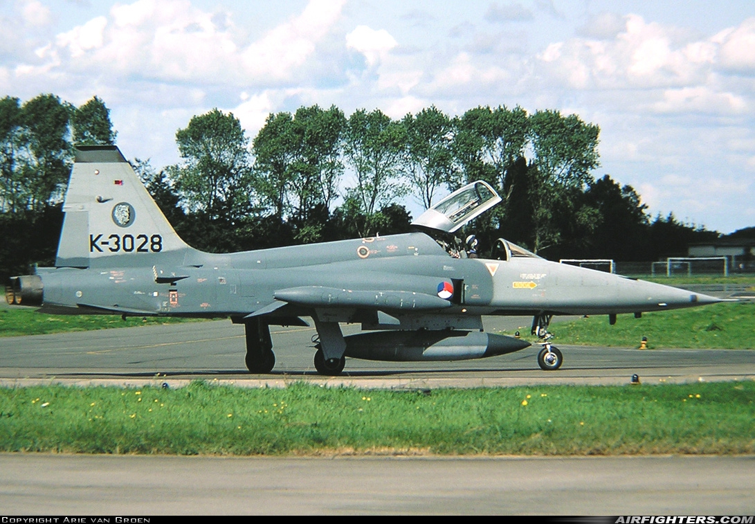 Netherlands - Air Force Canadair NF-5A (CL-226) K-3028 at Jever (ETNJ), Germany