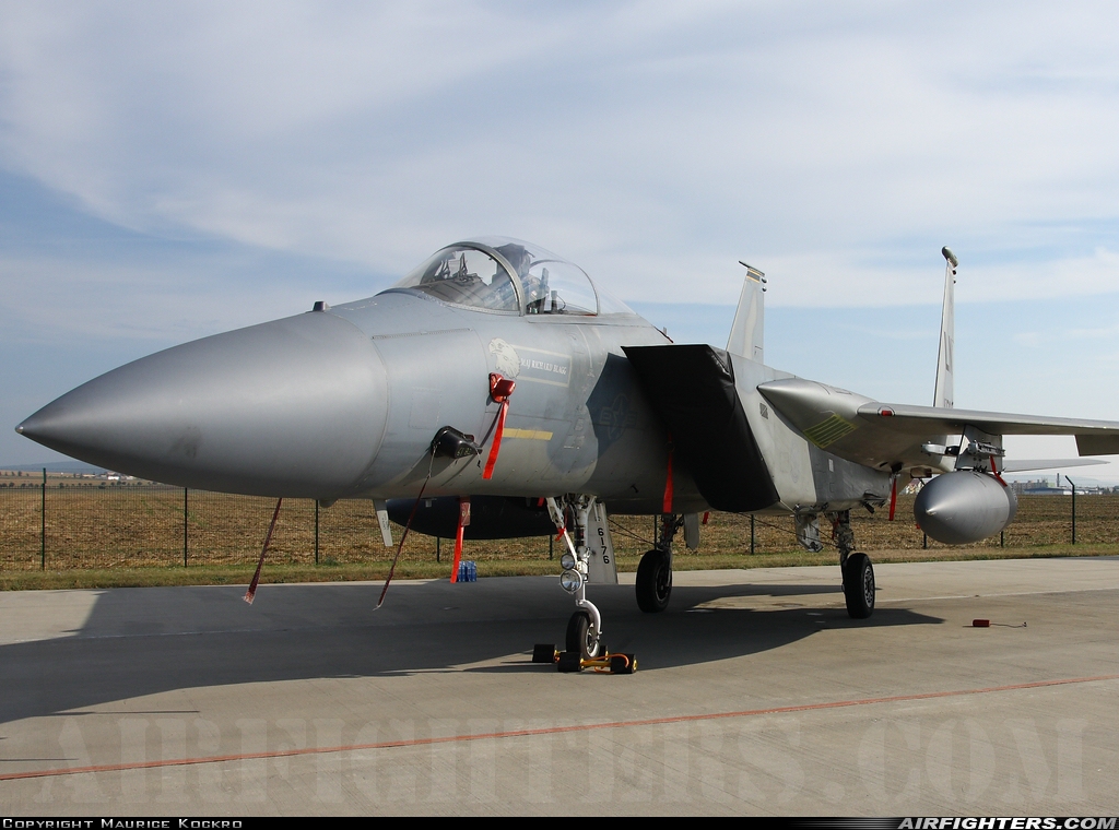 USA - Air Force McDonnell Douglas F-15C Eagle 86-0176 at Brno - Turany (BRQ / LKTB), Czech Republic