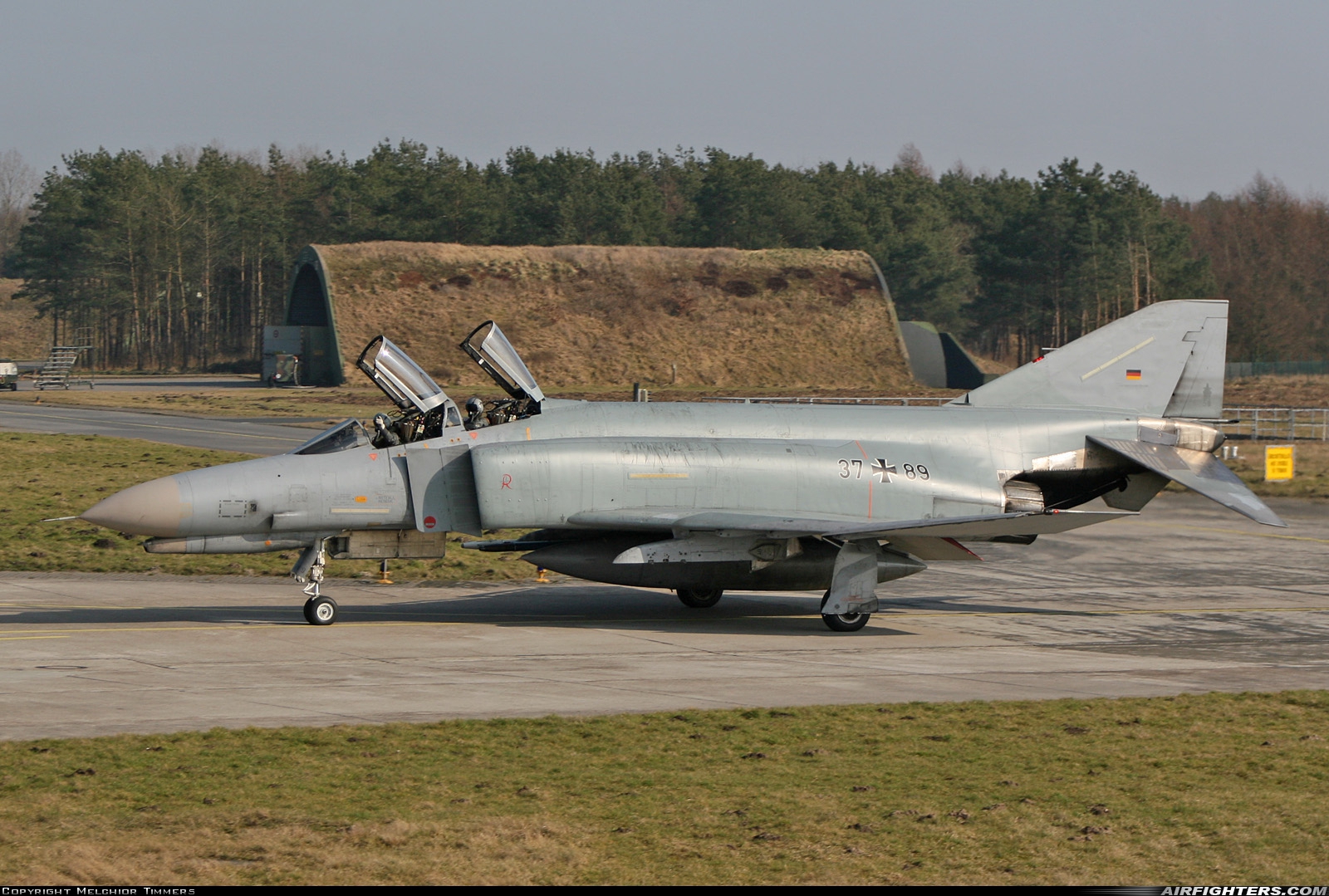 Germany - Air Force McDonnell Douglas F-4F Phantom II 37+89 at Wittmundhafen (Wittmund) (ETNT), Germany