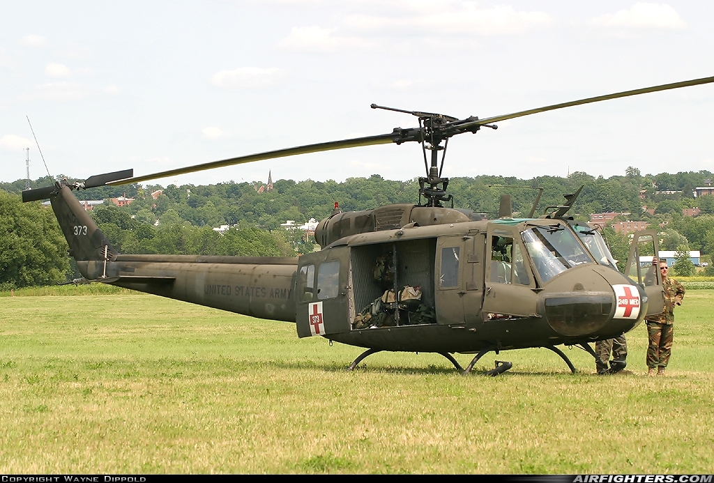 USA - Army Bell UH-1V Iroquois (205) 70-16373 at Geneseo (D52), USA