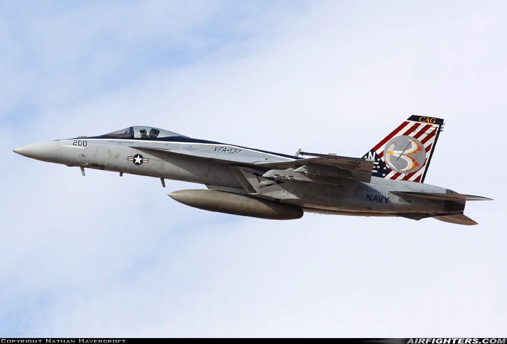 USA - Navy Boeing F/A-18E Super Hornet 165899 at El Centro - NAF (NJK / KNJK), USA