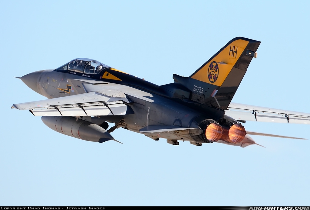 UK - Air Force Panavia Tornado F3 ZG753 at Las Vegas - Nellis AFB (LSV / KLSV), USA