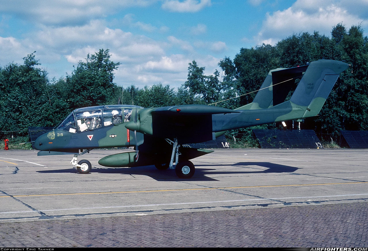 USA - Air Force North American Rockwell OV-10A Bronco 67-14641 at Enschede - Twenthe (ENS / EHTW), Netherlands